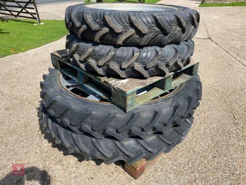 SET OF ROW CROP WHEELS