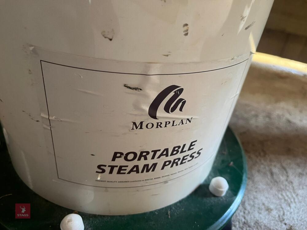 MORPLAN PORTABLE STEAM PRESS