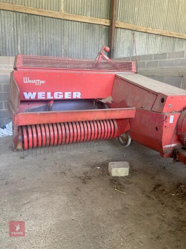 1988 WELGER 630 CONVENTIONAL BALER