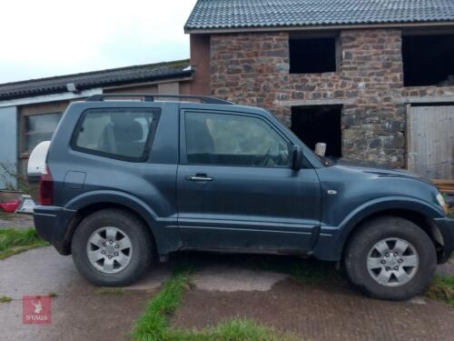 2006 MITSUBISHI SWB 3.2 SHOGUN