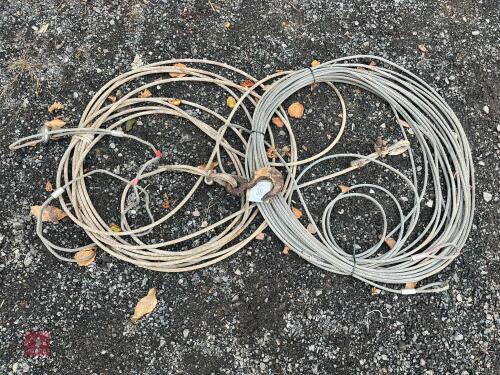 2 WIRE ROPES (30)