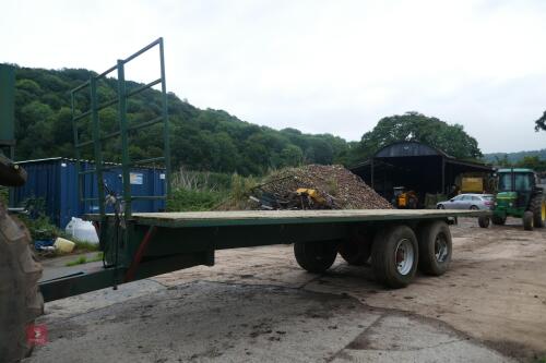27' TWIN AXLE BALE TRAILER