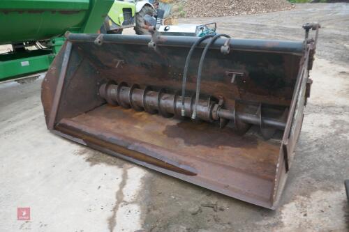 MX 8' FEEDER AUGER BUCKET