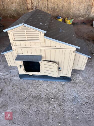 PLASTIC CHICKEN HOUSE