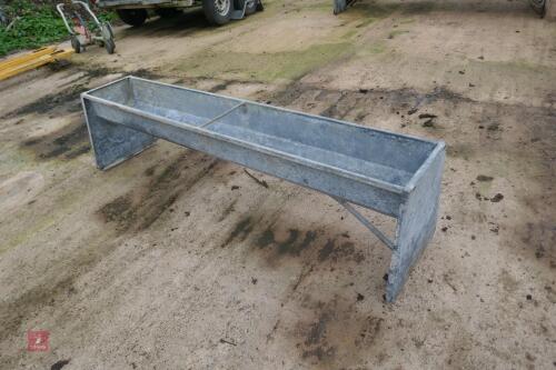 GALVANISED 6' FREESTANDING FEED TROUGH