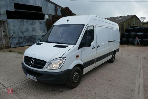 2012 MERCEDES 311 CDI SPRINTER VAN