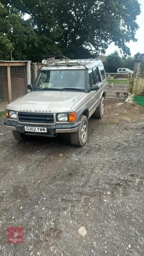 2002 LAND ROVER TD5 DISCOVERY
