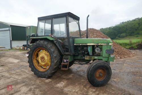 1980 JOHN DEERE 2140 4WD TRACTOR