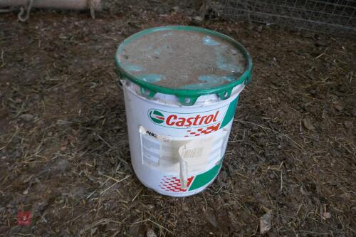 TUB OF CASTROL RED GREASE