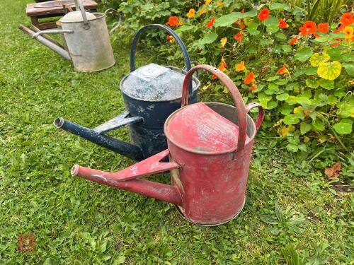 PAIR OF VINTAGE WATERING CANS (83)