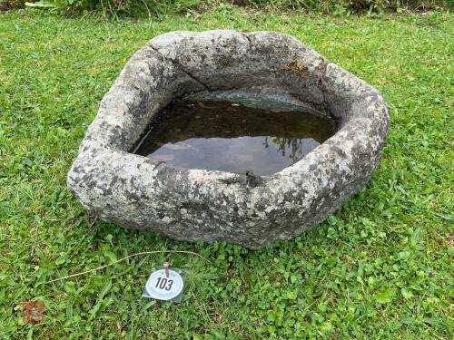 STONE TROUGH/ PLANTER (103)