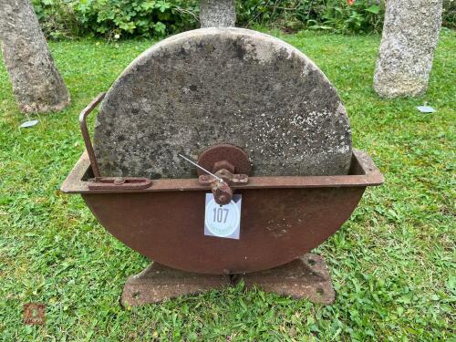VINTAGE GRINDING WHEEL/STONE (107)