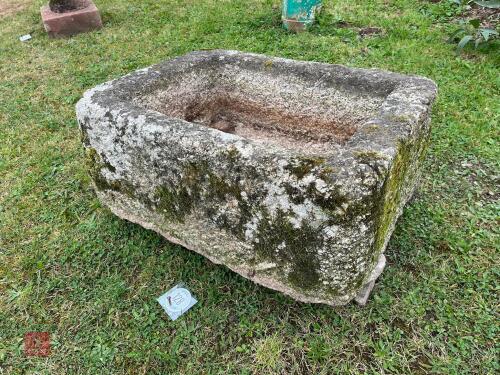 RECTANGULAR GRANITE TROUGH (128)