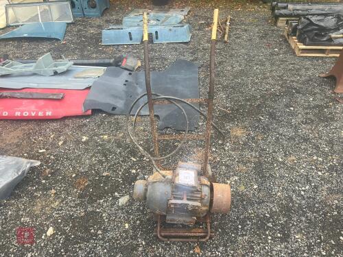 LARGE ELEC MOTOR & SACK TRUCK (141)