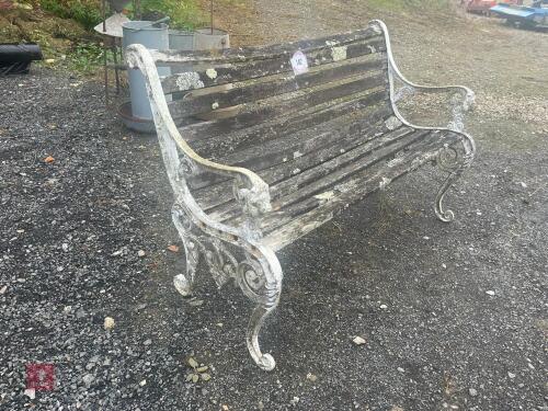 ORNATE GARDEN BENCH (142)