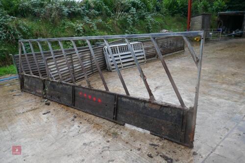 15' CATTLE FEED BARRIER
