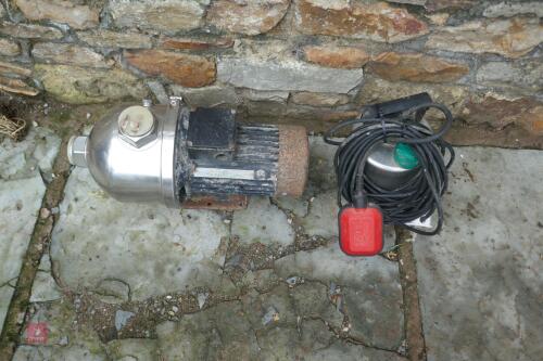 2 WATER PUMPS (240V)