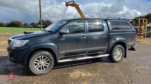 2015 TOYOTA HILUX 3.0L INVINCIBLE TRUCK