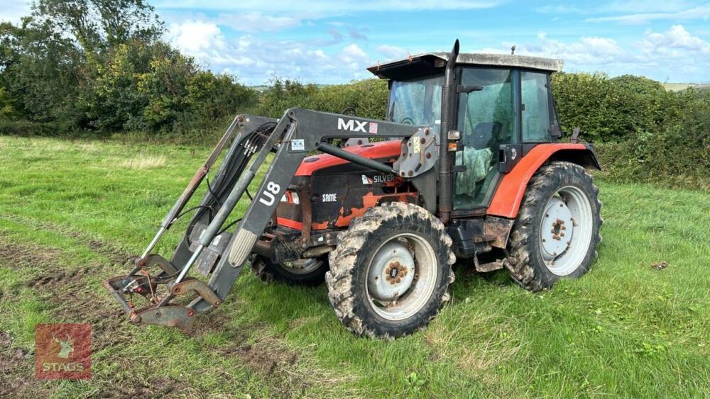 1997 SAME SILVER 100.4 4WD TRACTOR