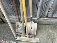 SHOVELS, PICK AXE & TOOLS - 4
