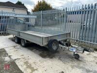 IFOR WILLIAMS 15' TILT BED TRAILER