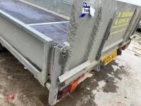 IFOR WILLIAMS 15' TILT BED TRAILER - 25