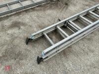 18' DOUBLE EXTENDING LADDER - 2