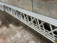6 ALUMINIUM SCAFFOLD BEAMS - 7