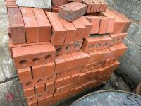 PALLET OF CHEDDAR RED FACING BRICKS - 4