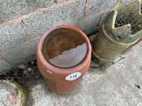 ORNATE CHIMNEY POT/PLANTER - 2