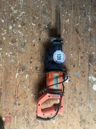 SILVERLINE CORDED RECIPROCATING SAW
