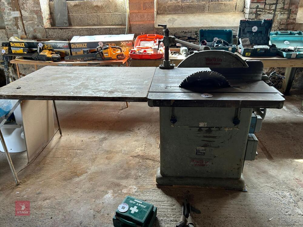 WADKIN BURSGREEN TABLE SAW