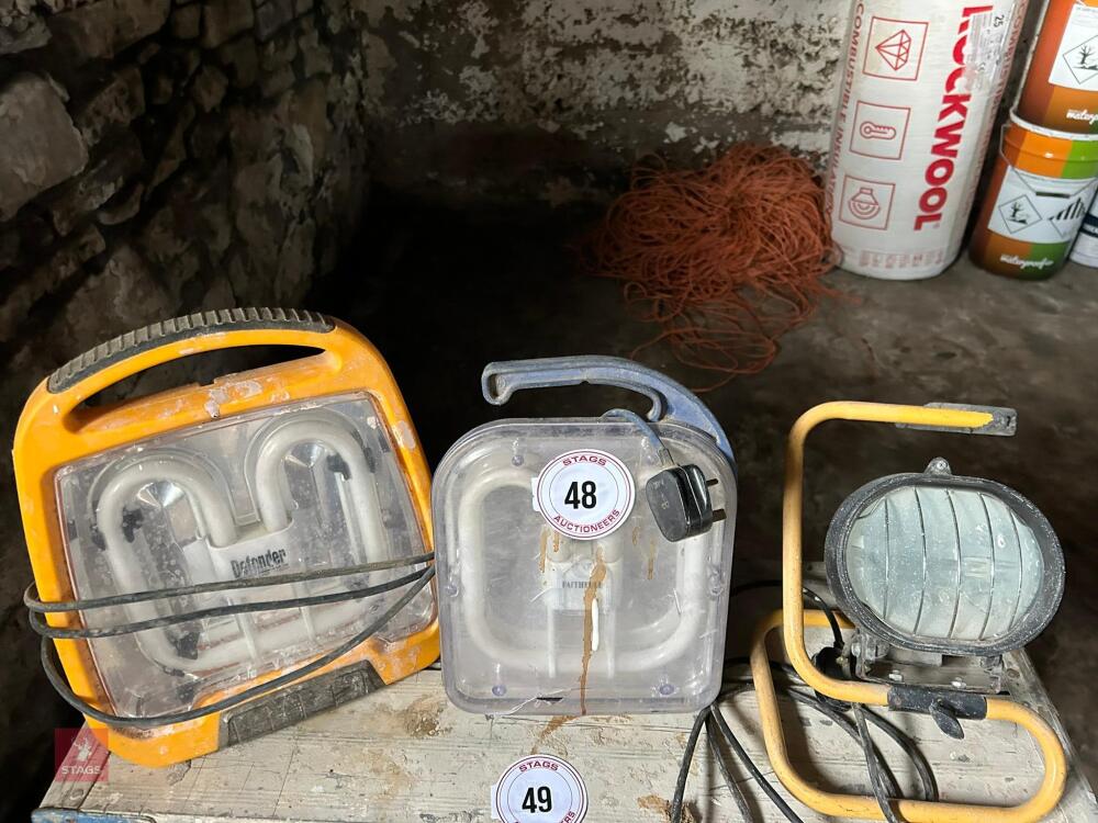 3 MIXED WORKLIGHTS S/R