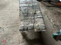 2 WOODEN BENCHES - 3