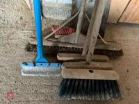 SCRAPER, 4 BRUSHES & SHOVEL - 2