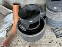 ASSORTED DRAIN PIPE & JUNCTIONS - 3