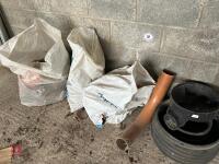 ASSORTED DRAIN PIPE & JUNCTIONS - 9