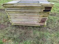 34 X 8' PEN SECTIONS - 6