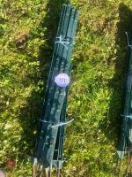 10 GREEN ELECTRIC FENCING STAKES - 2
