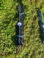 10 BLACK ELECTRIC FENCING STAKES