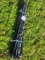 10 BLACK ELECTRIC FENCING STAKES - 2