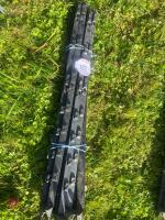 10 BLACK ELECTRIC FENCING STAKES - 2