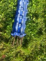 10 BLUE ELECTRIC FENCING STAKES - 3