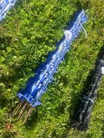 10 BLUE ELECTRIC FENCING STAKES - 5