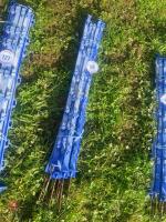 10 BLUE ELECTRIC FENCING STAKES