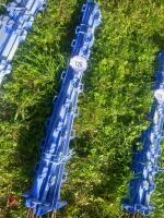 10 BLUE ELECTRIC FENCING STAKES - 2