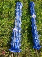10 BLUE ELECTRIC FENCING STAKES - 2