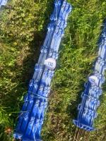 10 BLUE ELECTRIC FENCING STAKES - 2