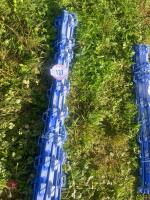 10 BLUE ELECTRIC FENCING STAKES - 2
