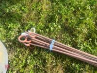 10 ELECTRIC FENCING STAKES - 2
